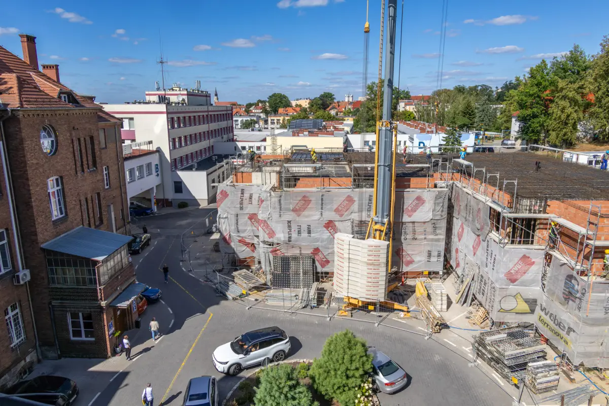 Budowa nowego oddziału szpitala św. Łukasza