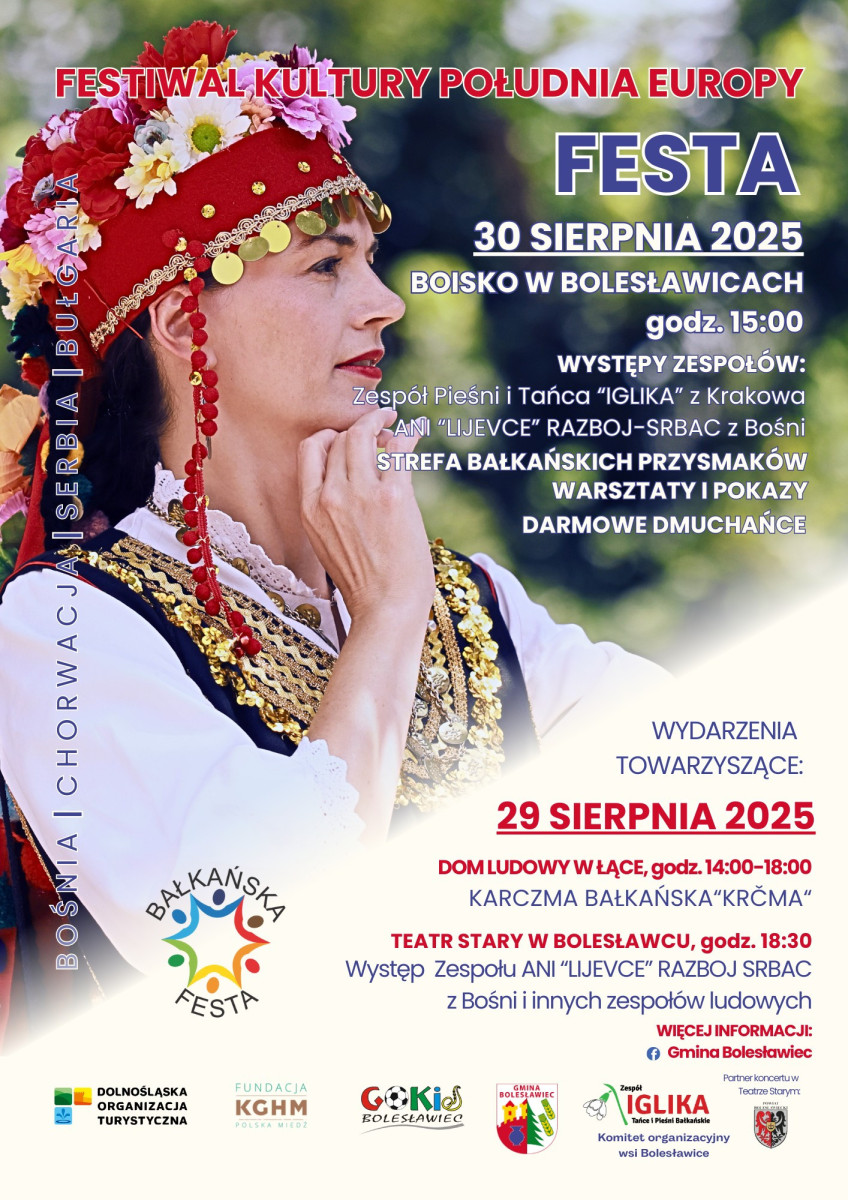 Plakat Festy Bałkanskiej 2025