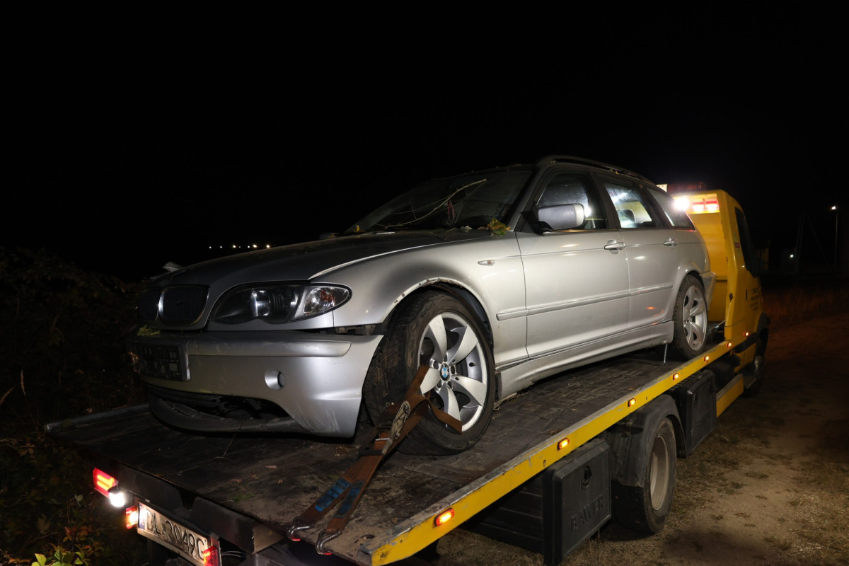 Policyjny pościg za kierowcą BMW