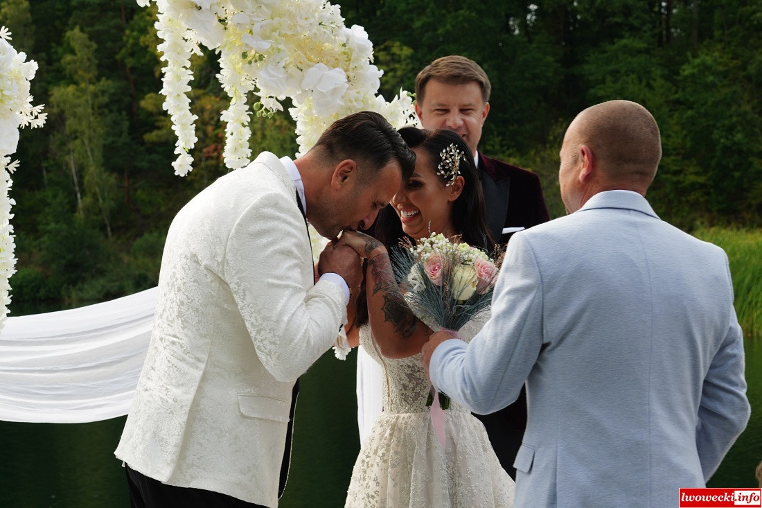 Burmistrz Gryfowa Śląskiego wziął ślub. Uroczystość odprawił prezydent Opola