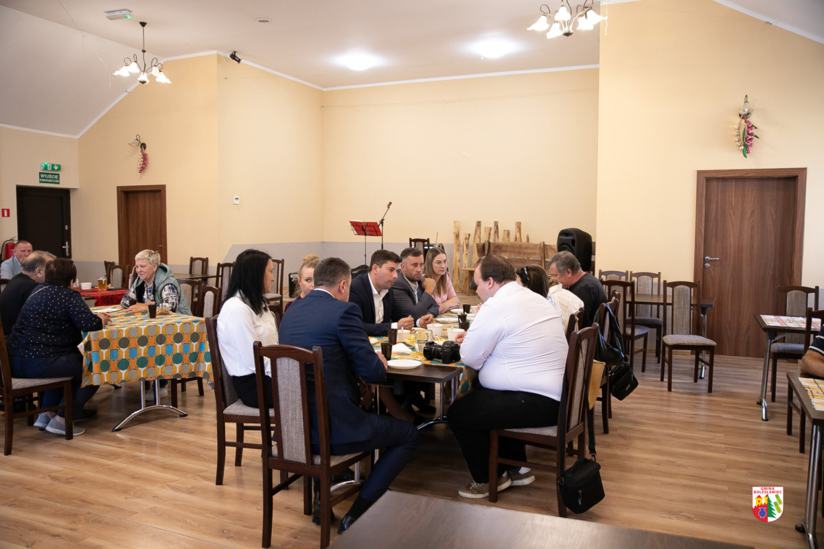 Uczestnicy Bałkańskiej Karczmy w Łące