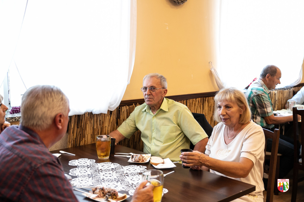 Uczestnicy Bałkańskiej Karczmy w Łące