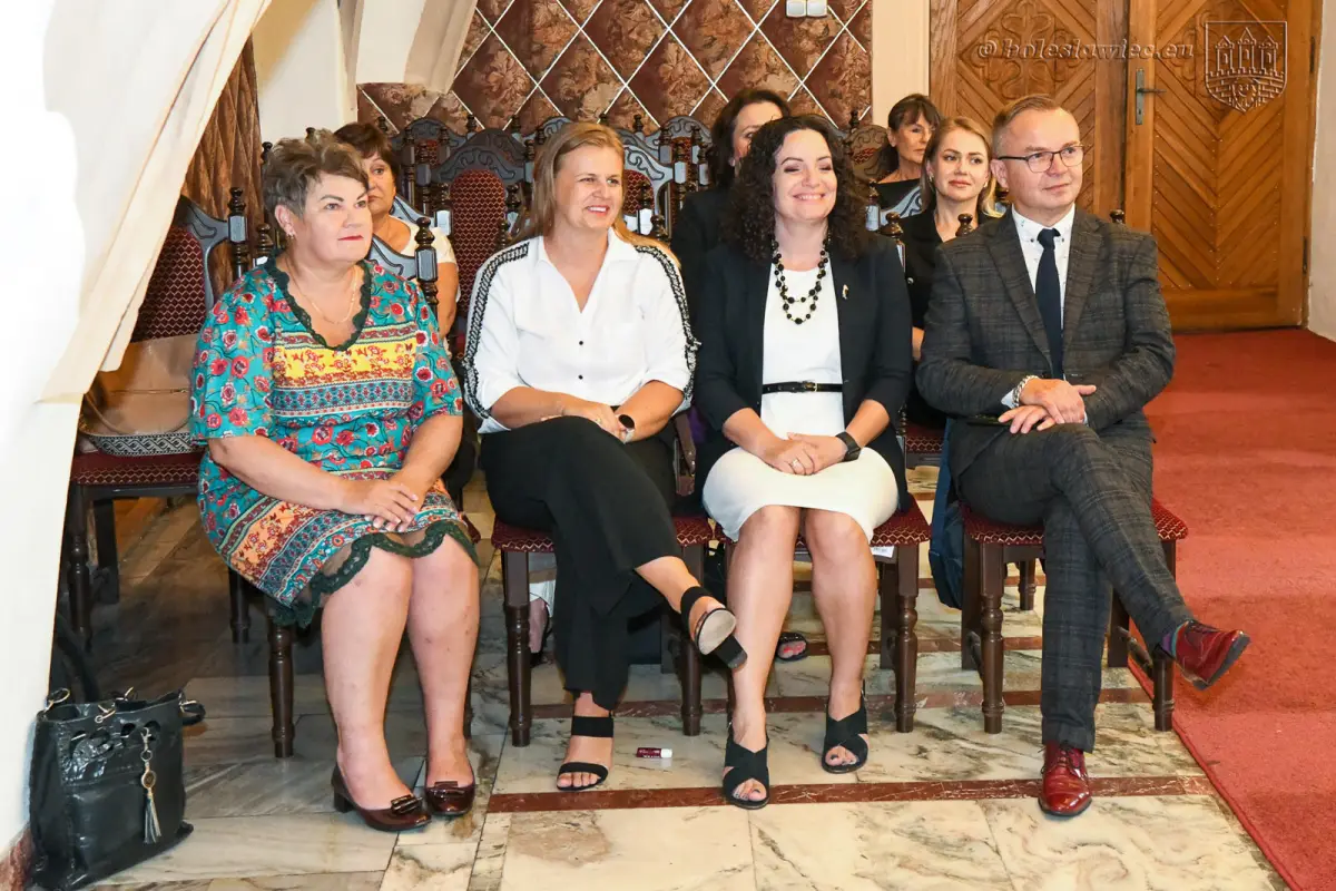 Uroczystość w ratuszu