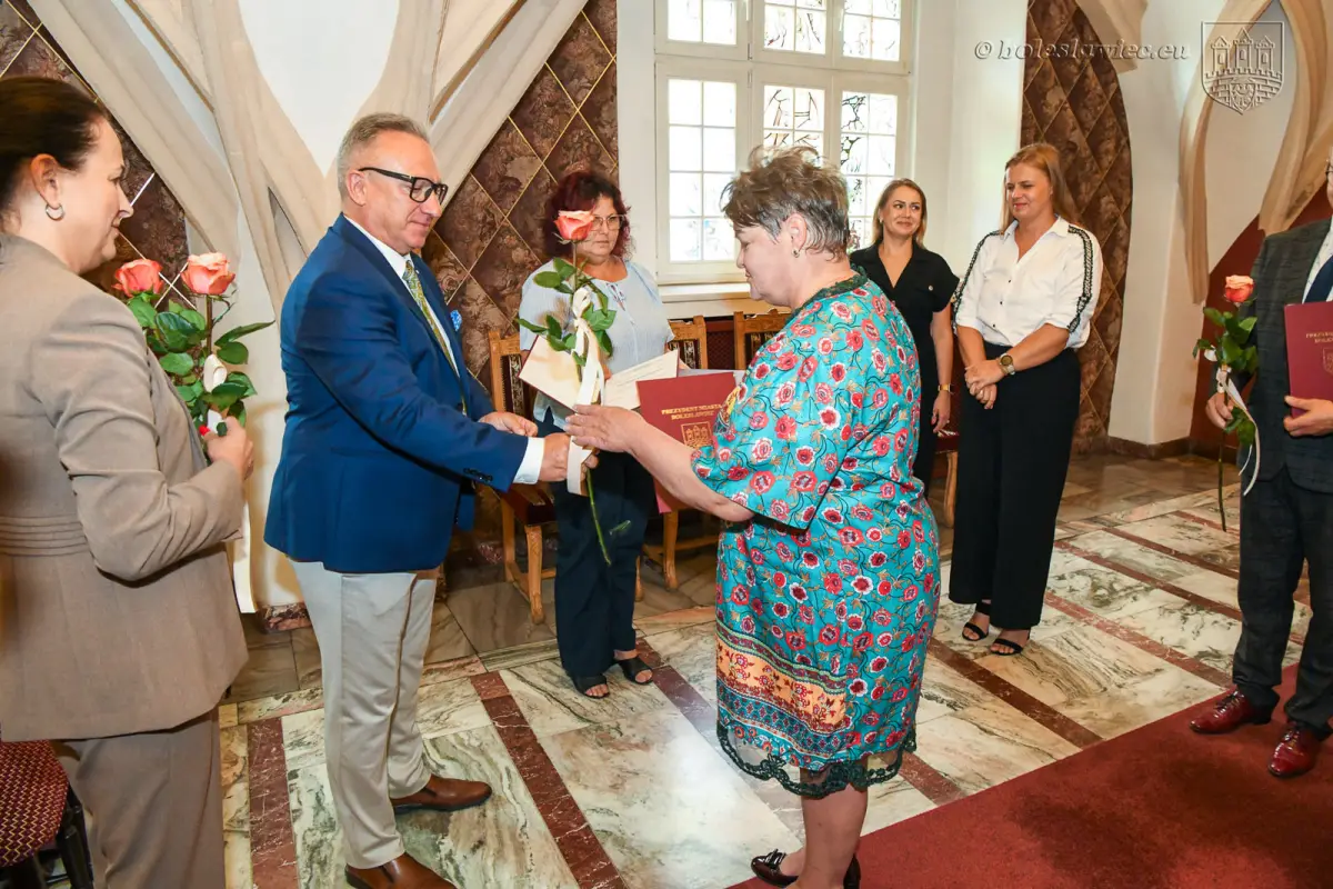 Uroczystość w ratuszu
