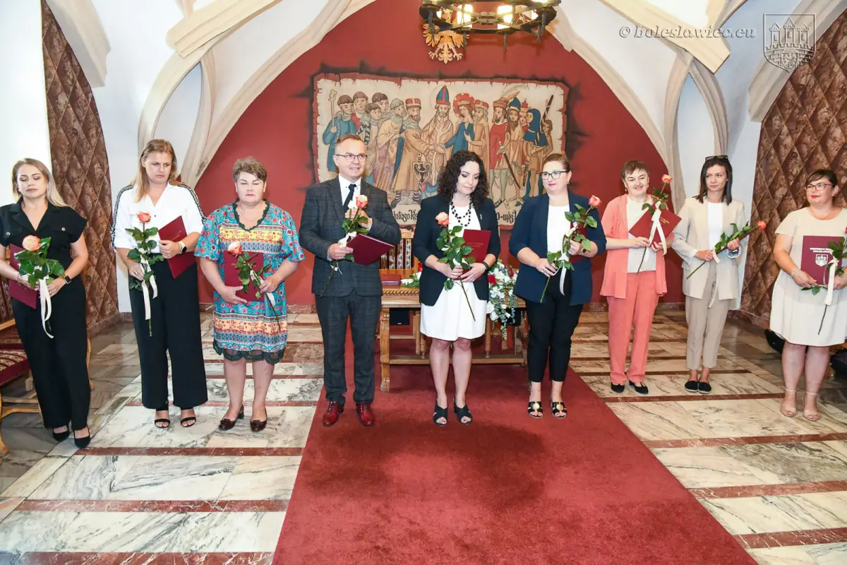 Uroczystość w ratuszu