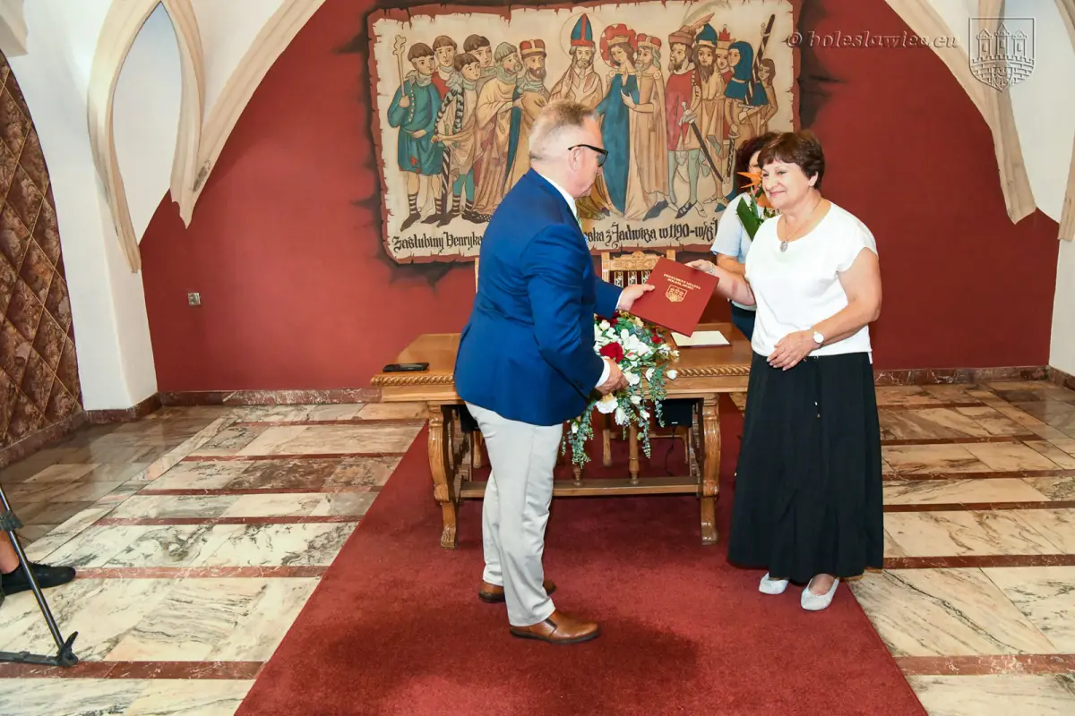 Uroczystość w ratuszu
