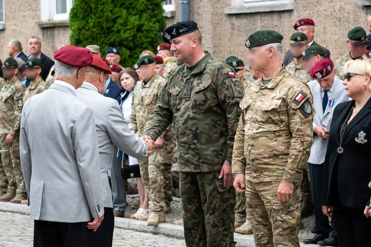 Uroczystość w 23 Śląskim Pułku Artylerii w Bolesławcu