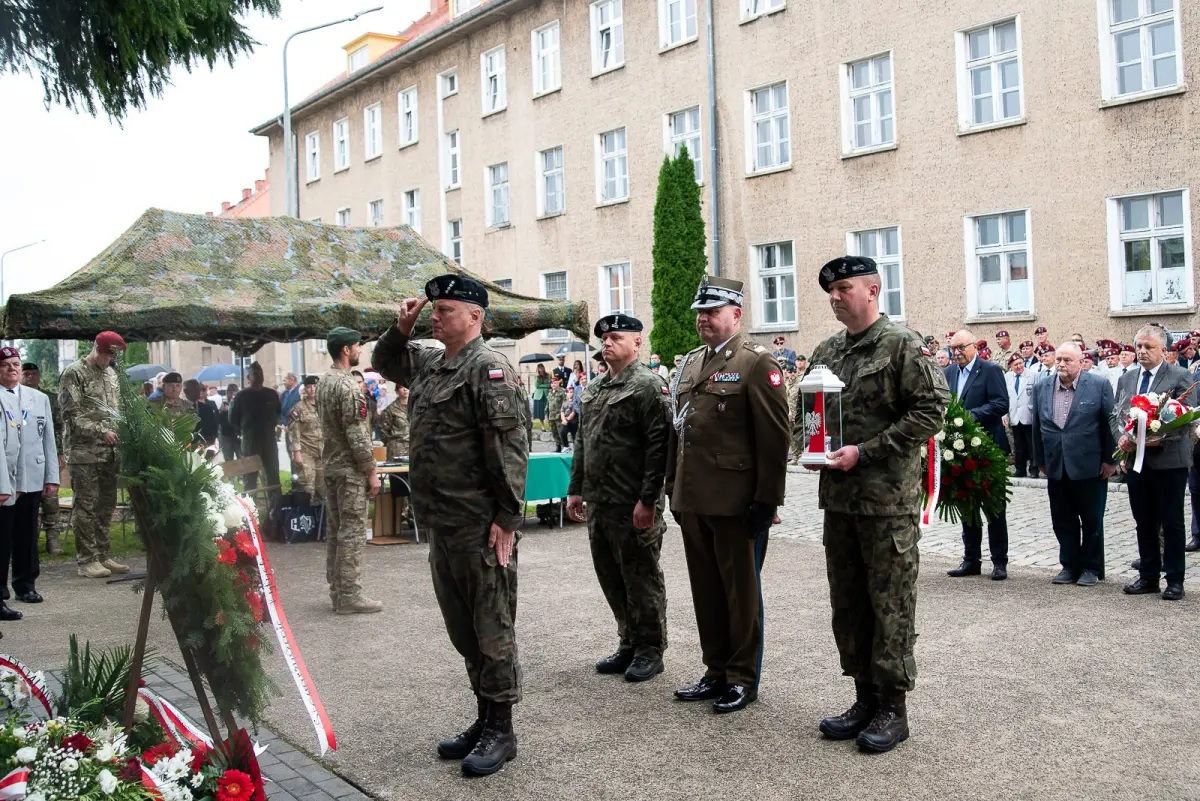 Uroczystość w 23 Śląskim Pułku Artylerii w Bolesławcu