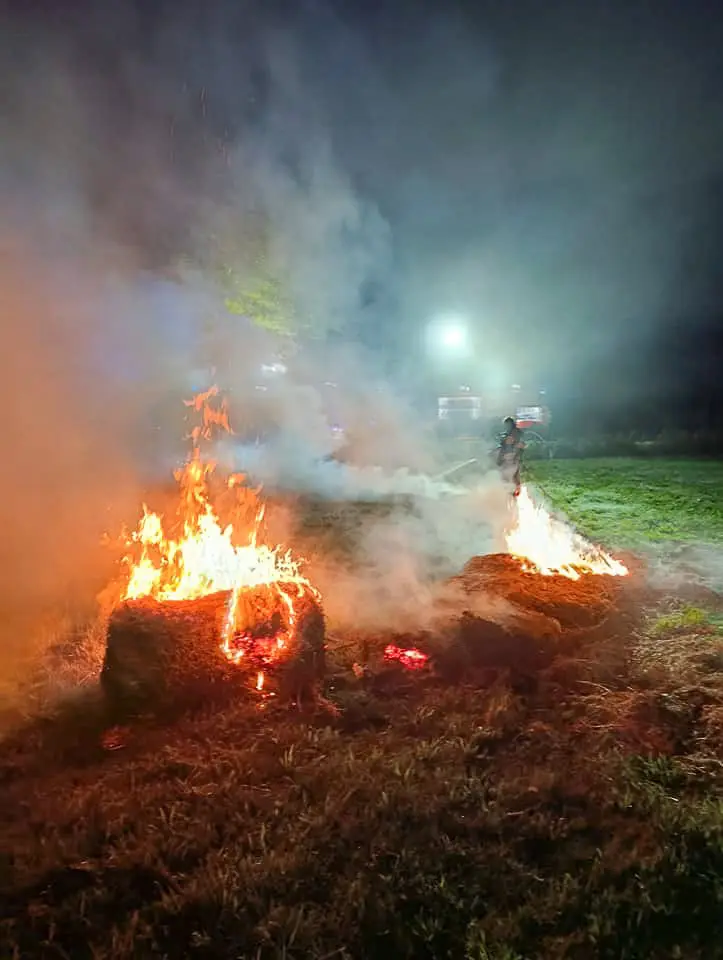Pożar w gminie