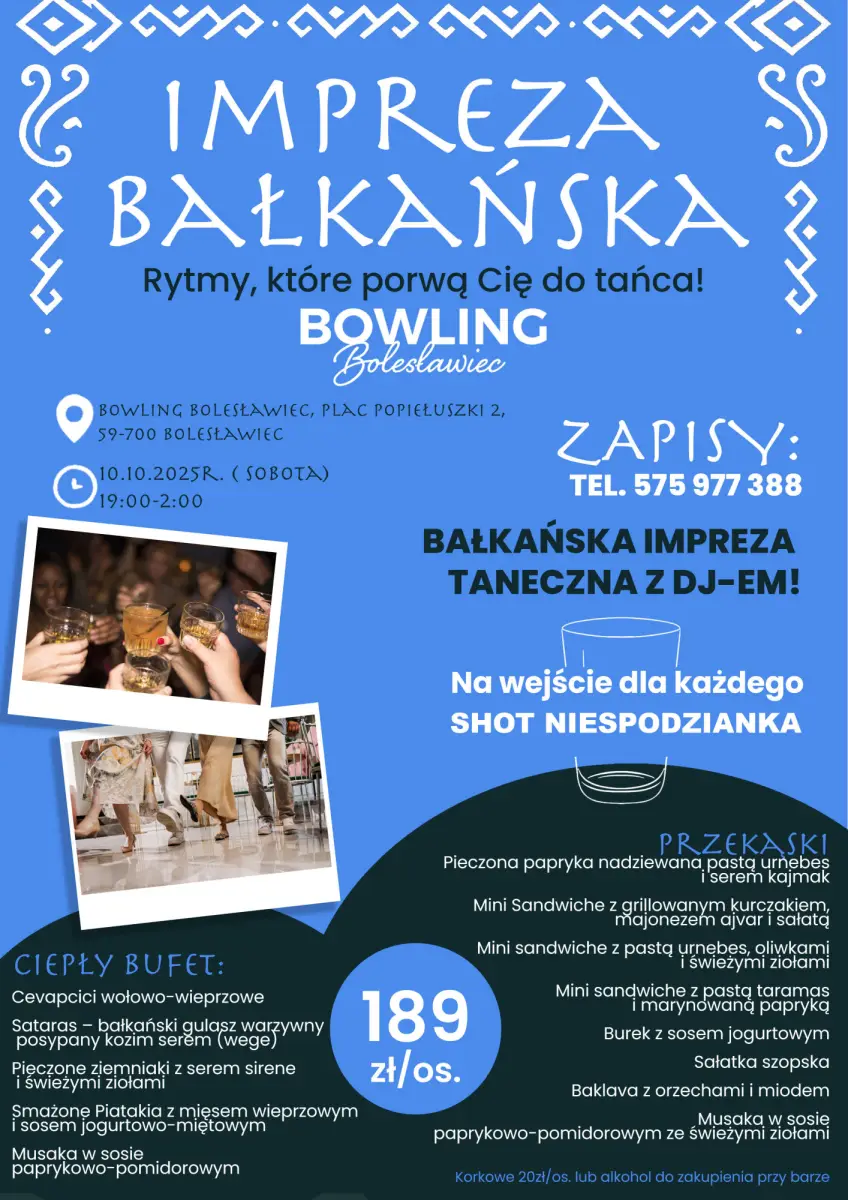 Bałkańska impreza w Bolesławcu