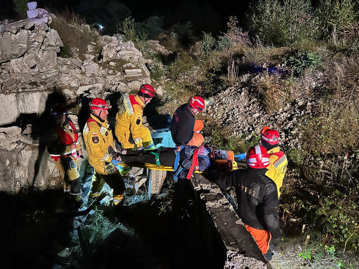 Ćwiczenia strażackie