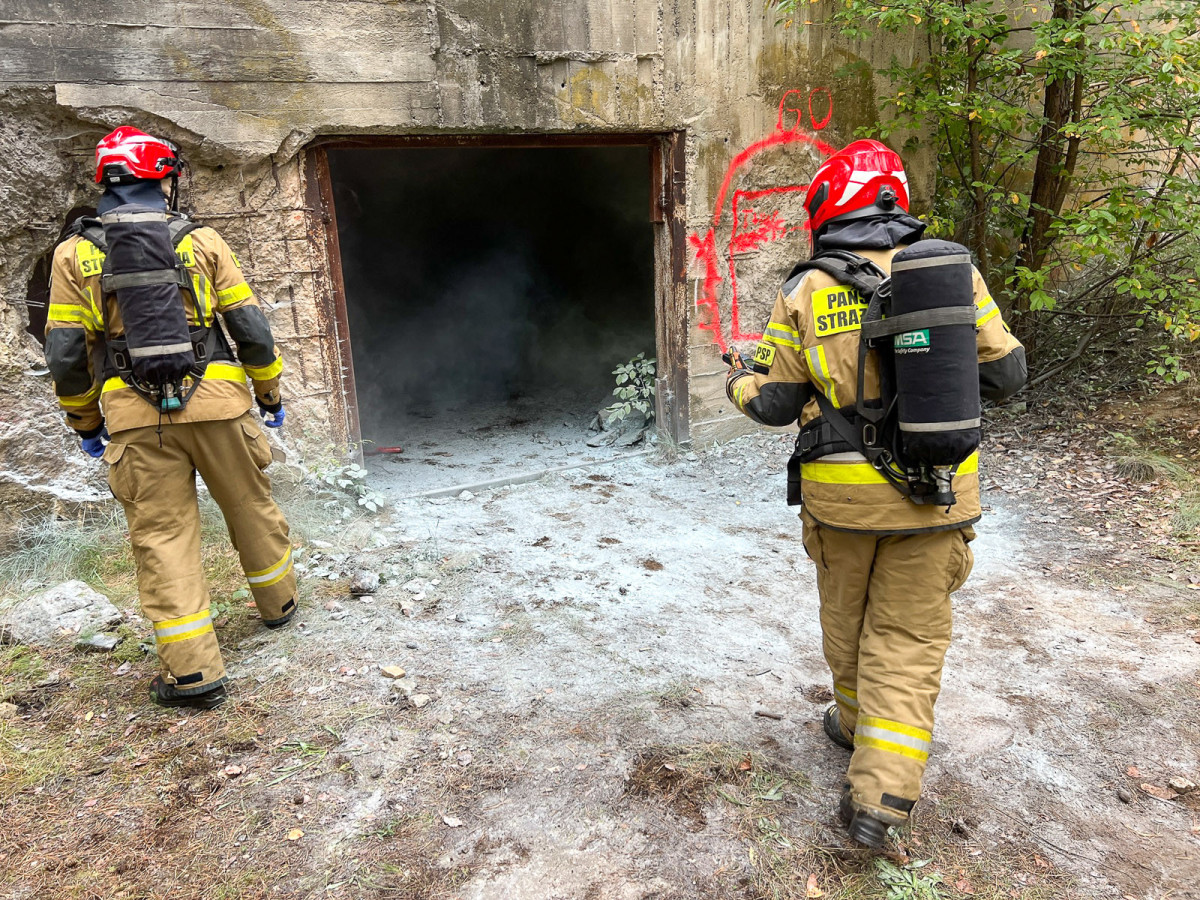Ćwiczenia strażackie