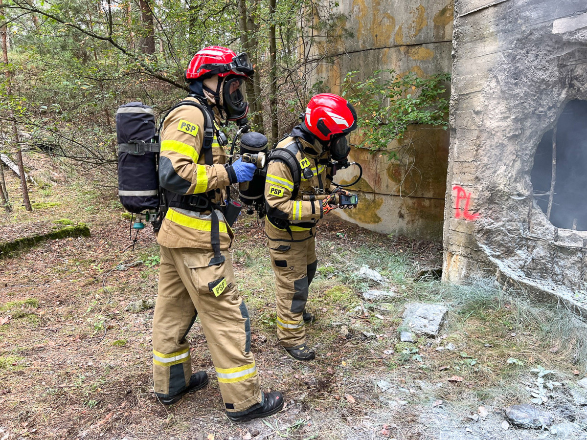 Ćwiczenia strażackie