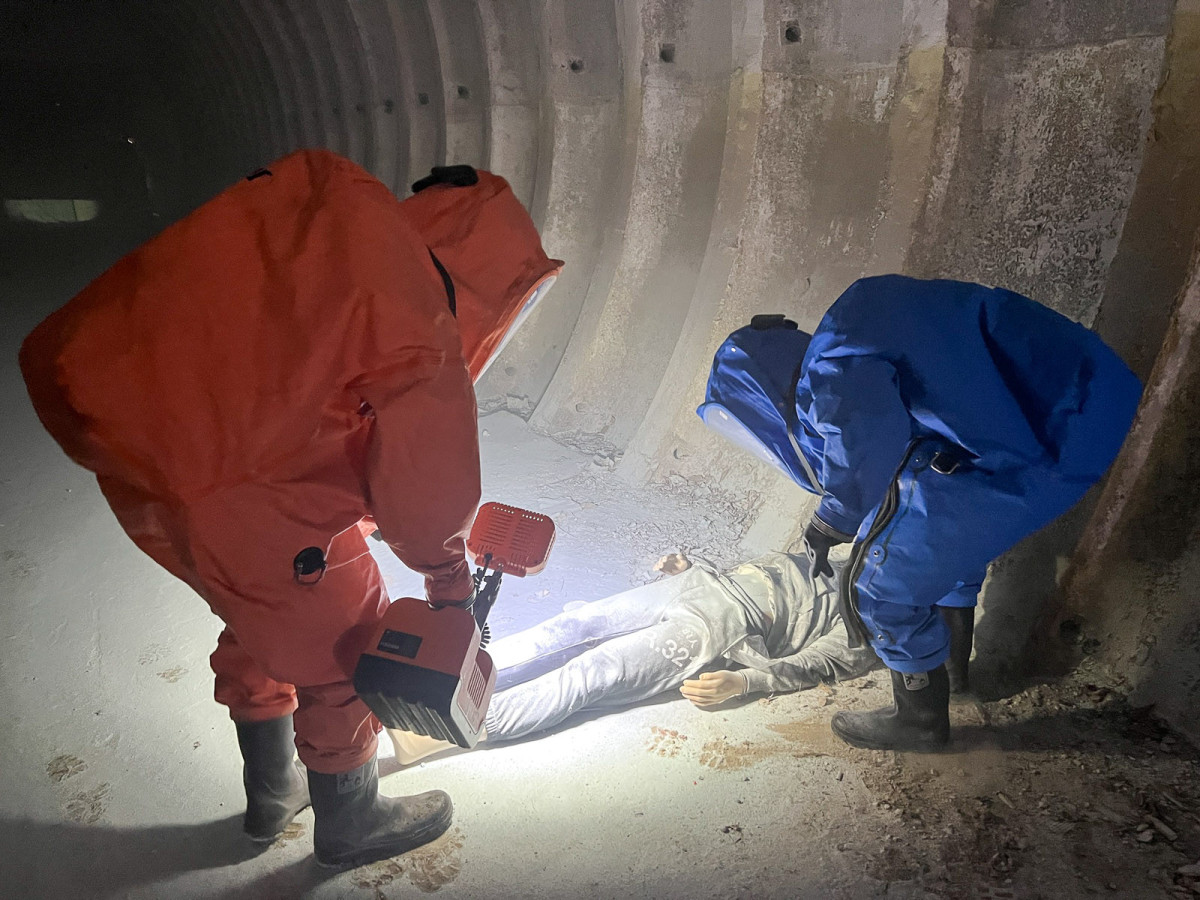 Ćwiczenia strażackie