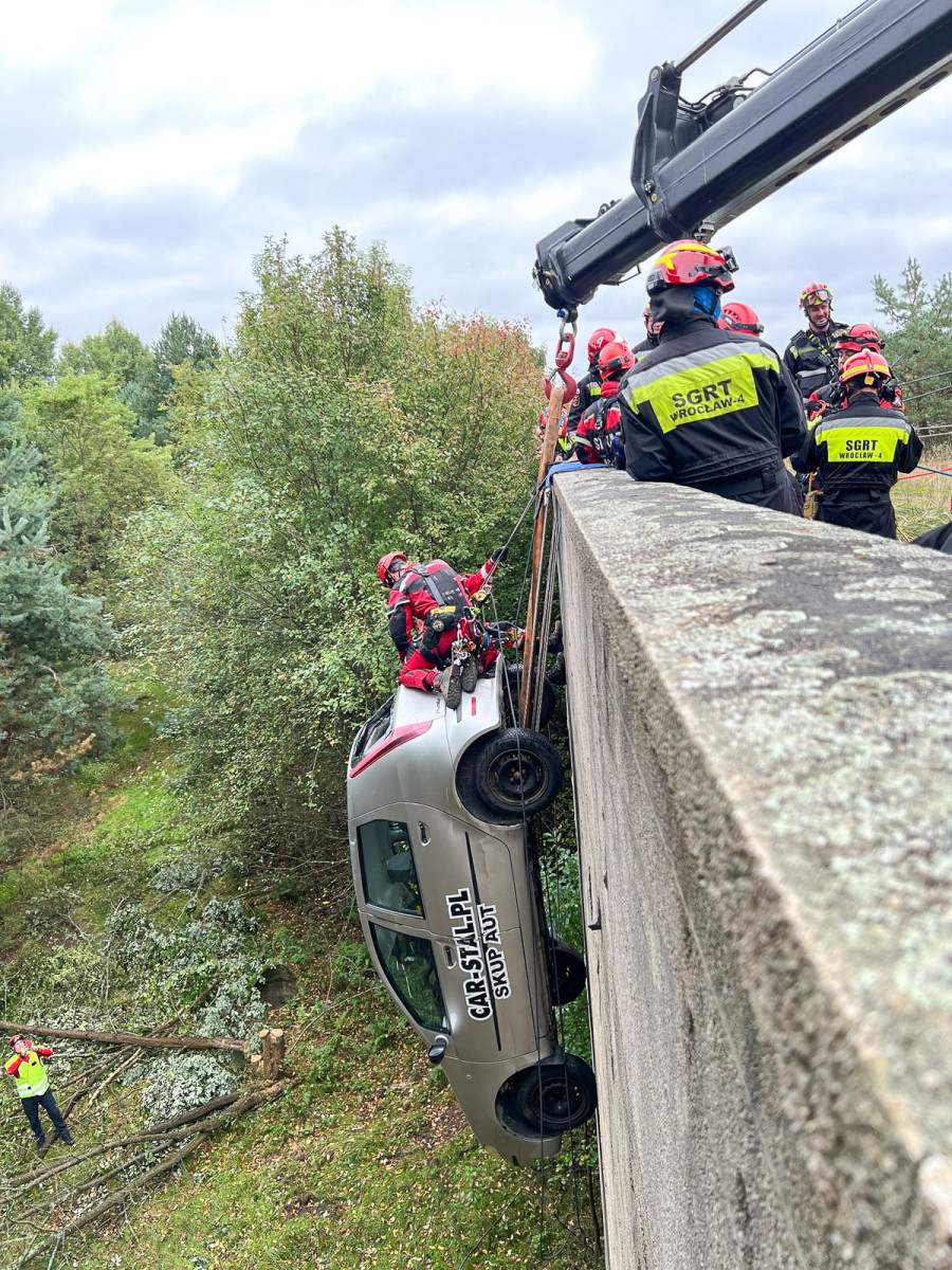 Ćwiczenia strażackie