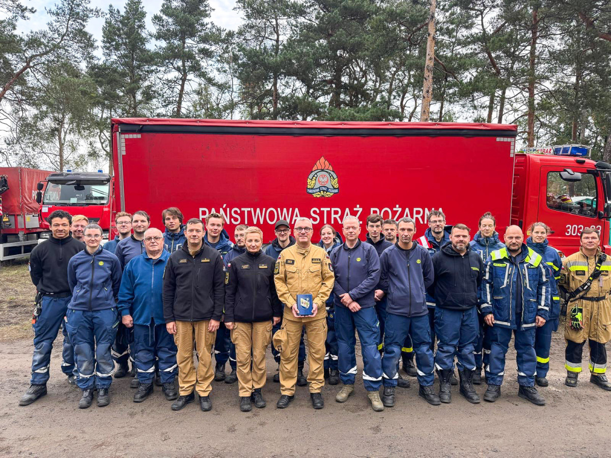 Ćwiczenia strażackie