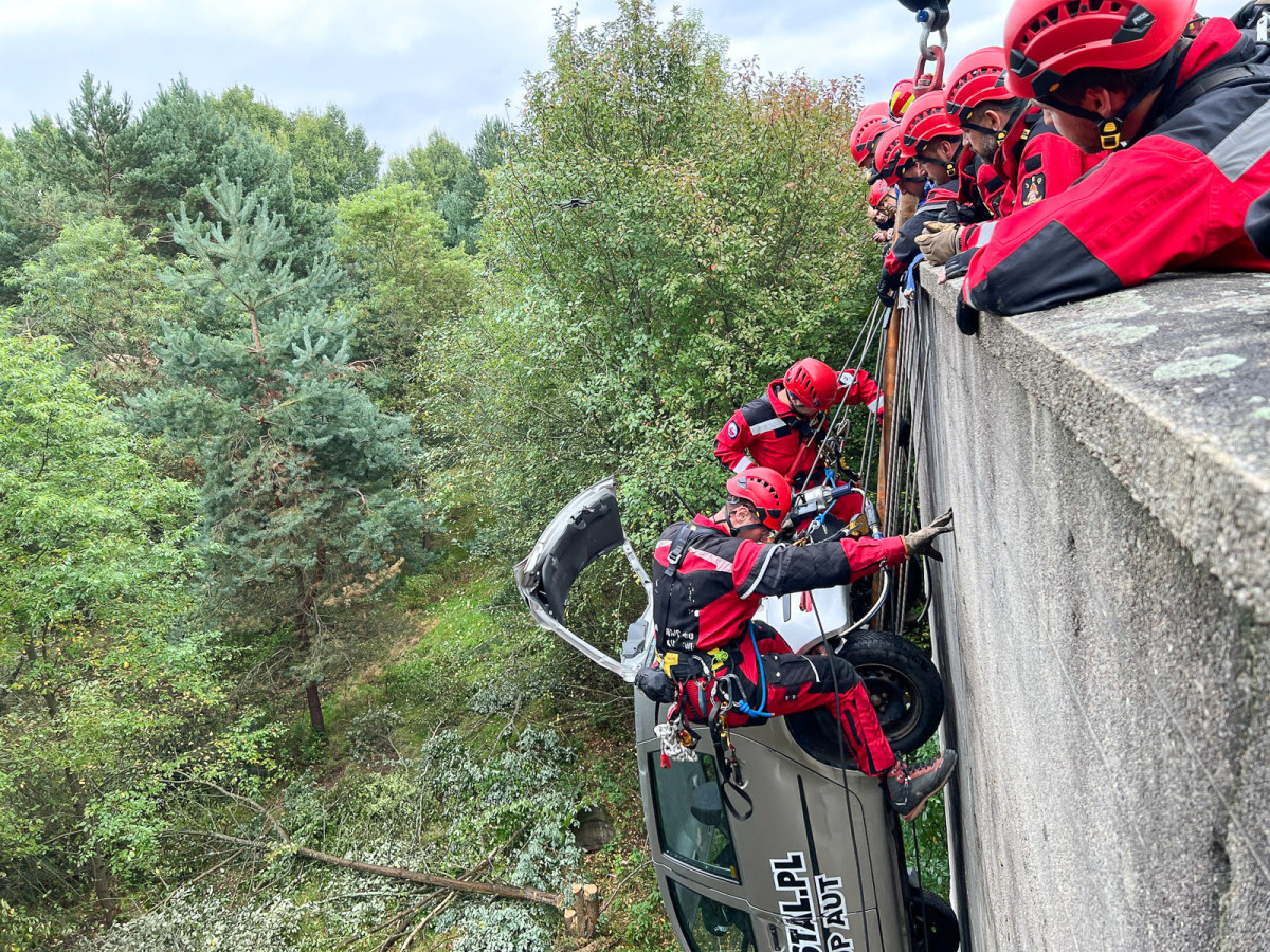 Ćwiczenia strażackie