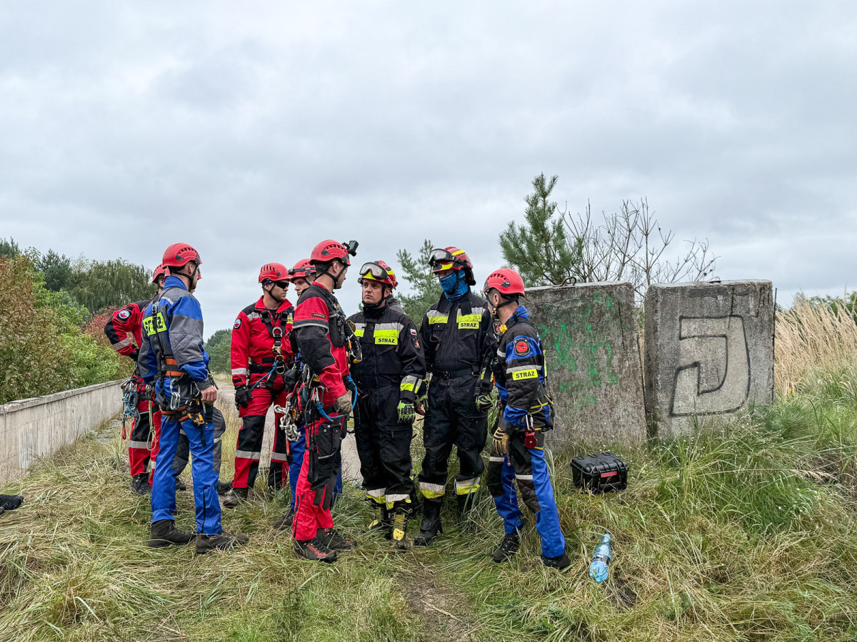 Ćwiczenia strażackie