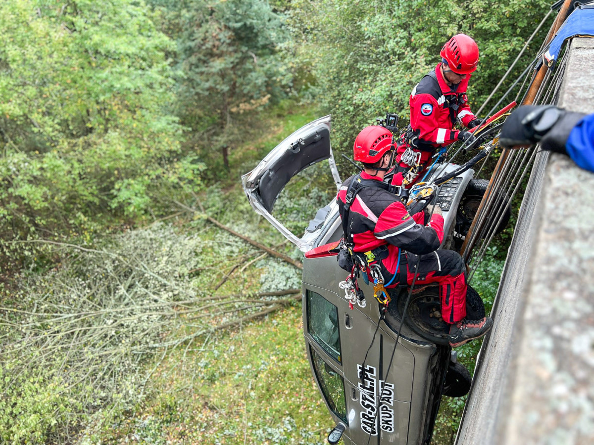 Ćwiczenia strażackie