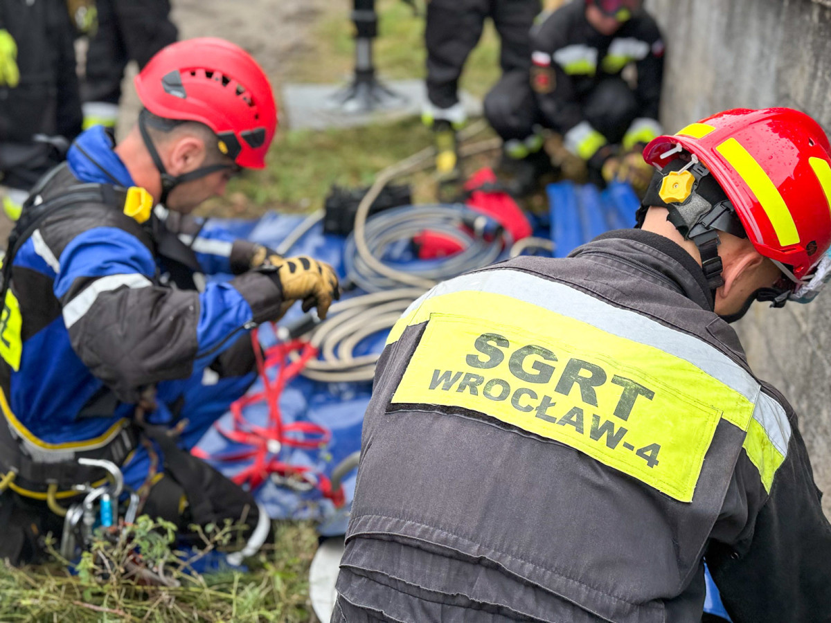 Ćwiczenia strażackie