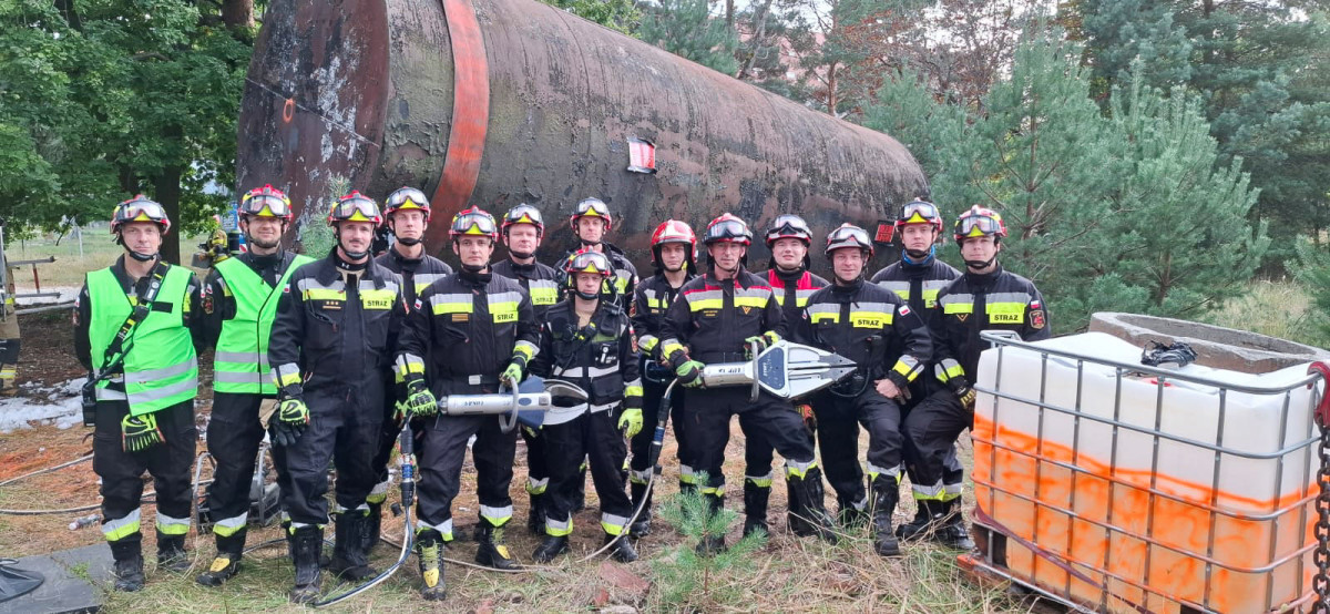 Ćwiczenia strażackie