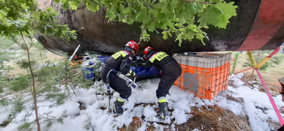 Ćwiczenia strażackie
