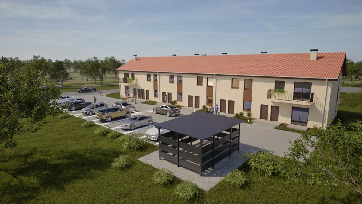 Nowe mieszkania przy ulicy Jodłowej w Nowogrodźcu