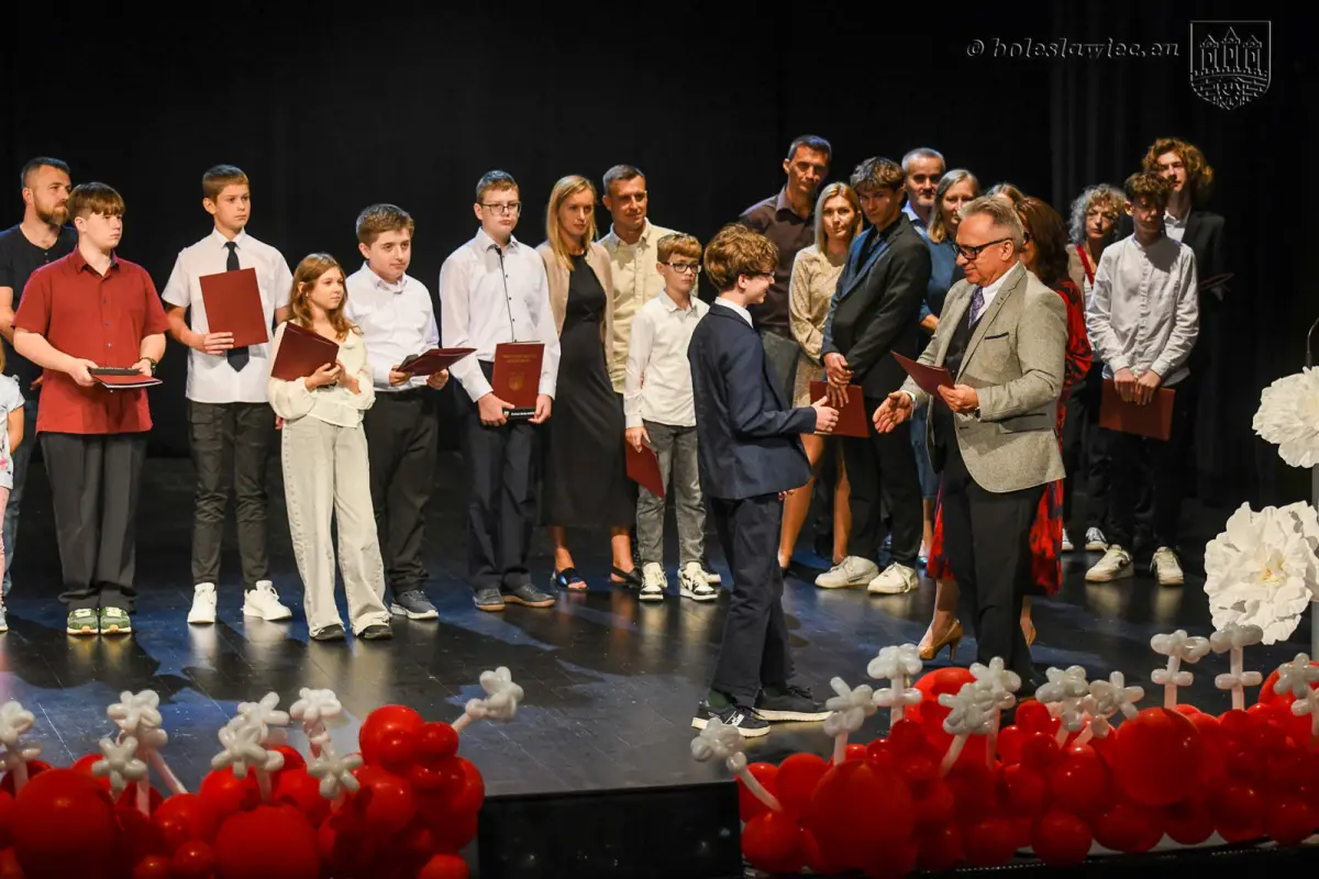 Uroczystość w sali Forum