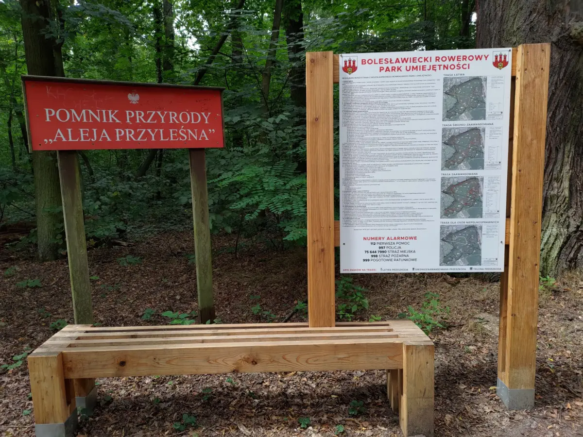 Bolesławiecki Rowerowy Park Umiejętności