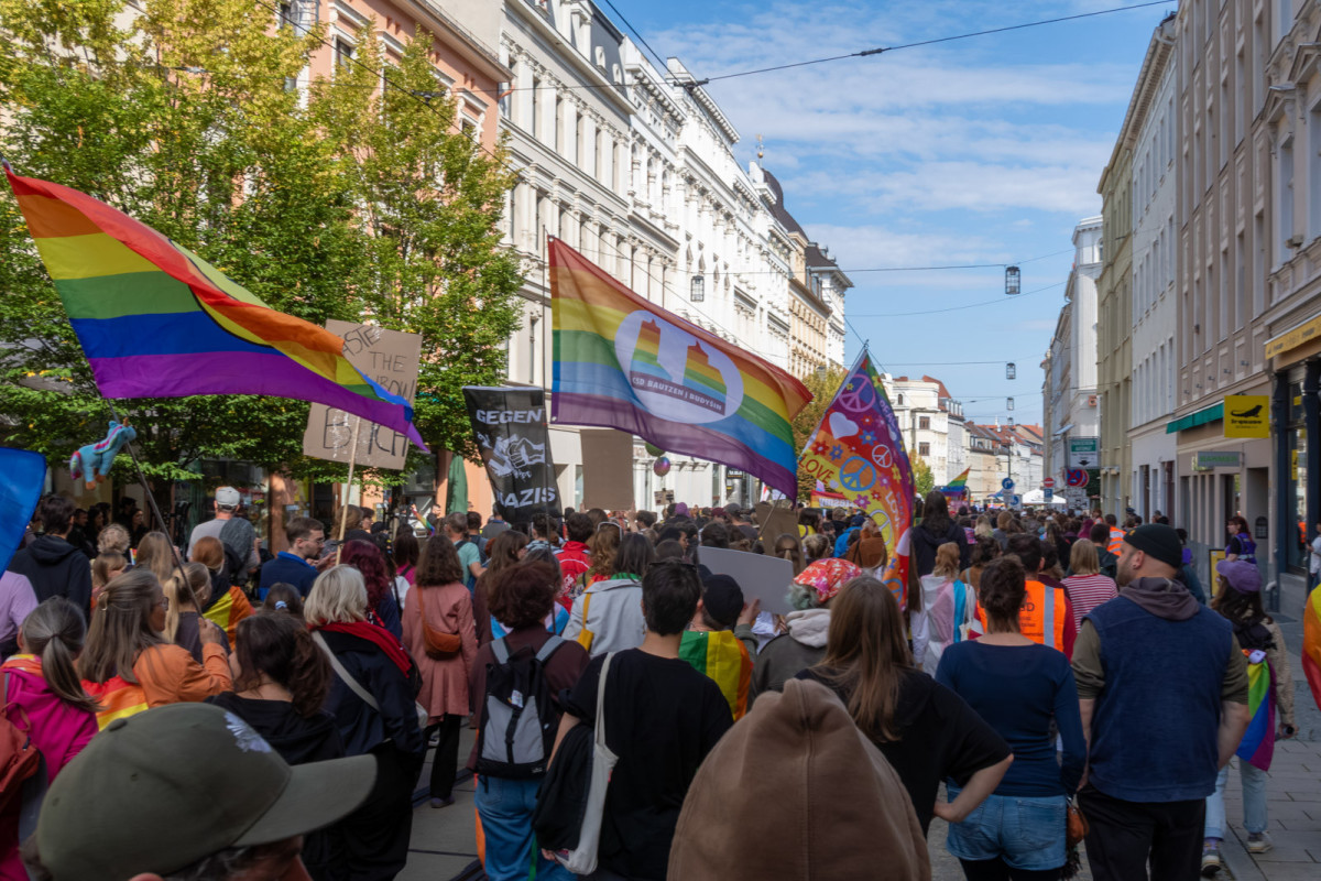 Marsz Równości w Görlitz-Zgorzelec