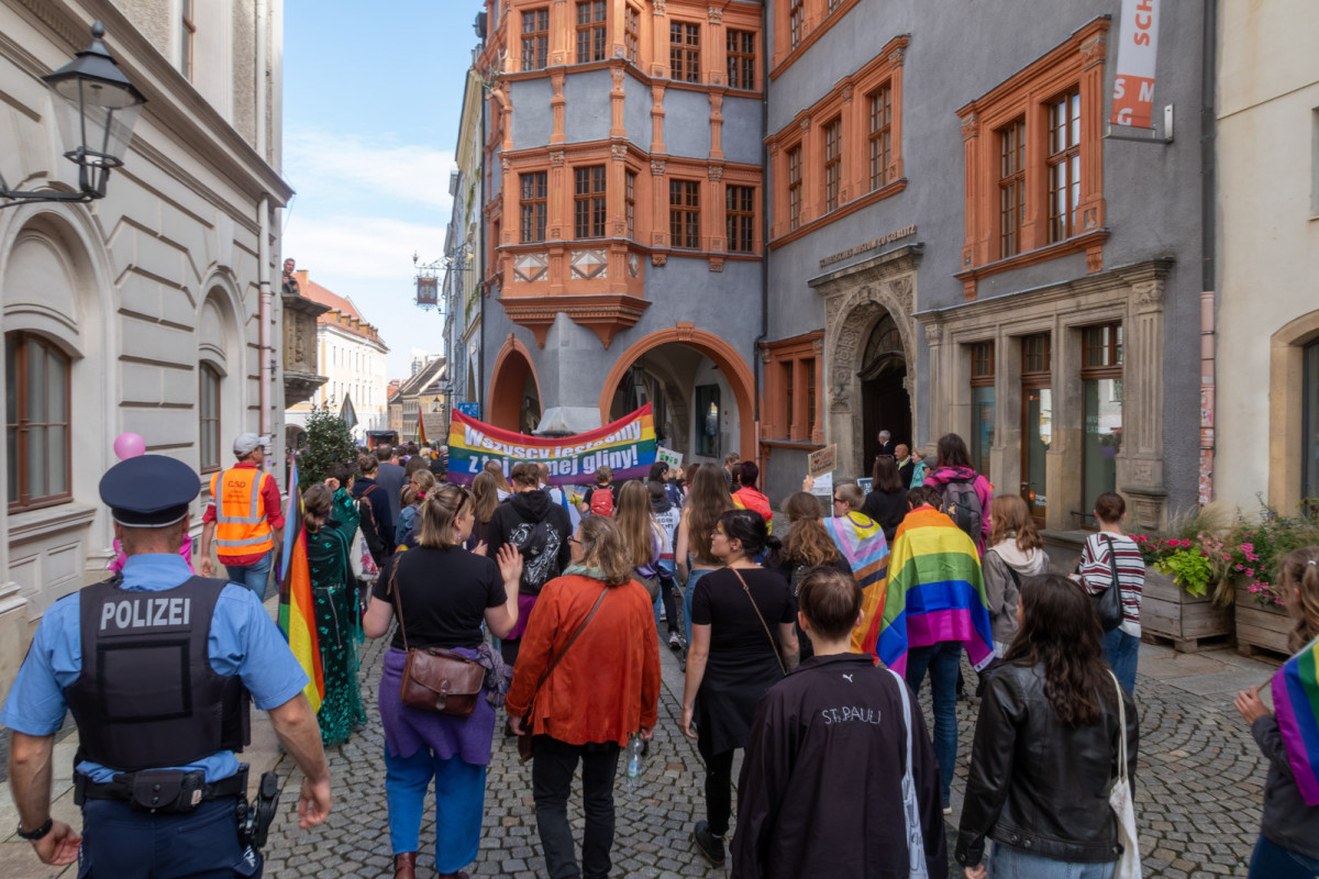 Marsz Równości w Görlitz-Zgorzelec