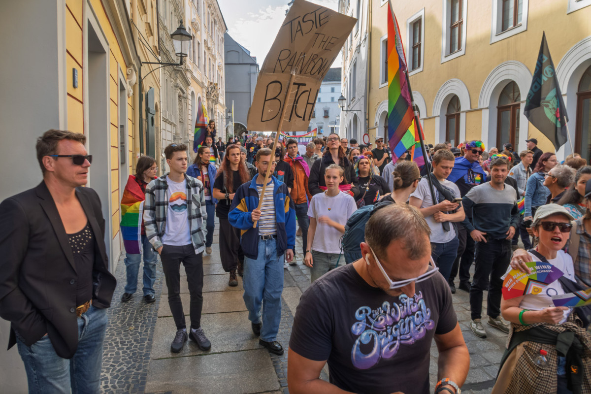 Marsz Równości w Görlitz-Zgorzelec