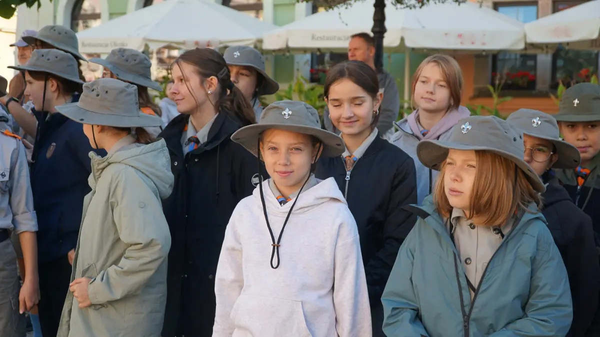 Uroczystość na bolesławieckim rynku