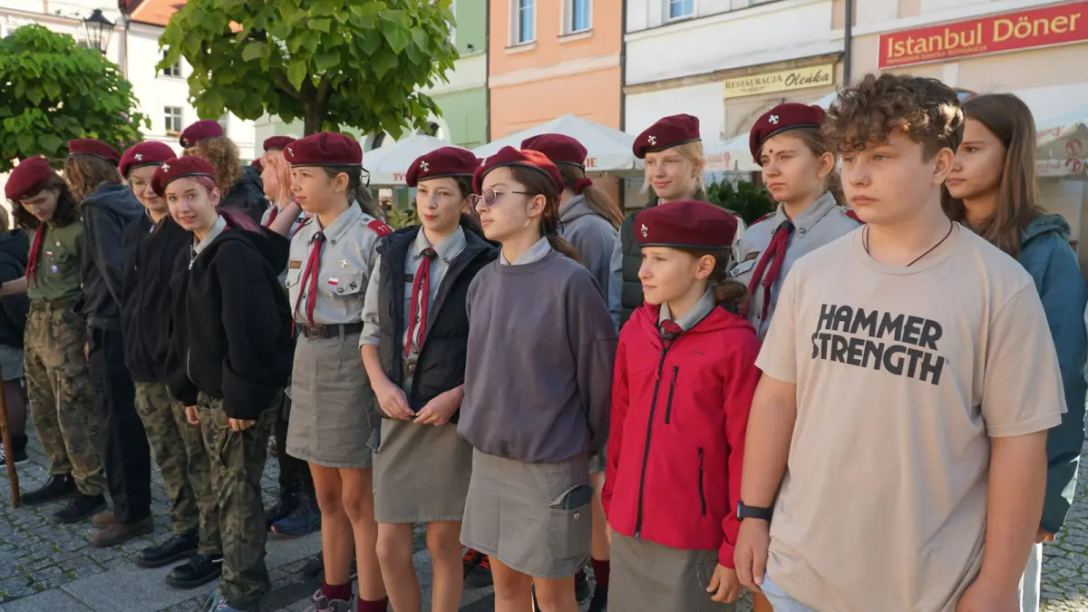 Урочистість на ринку в Bolesławiec