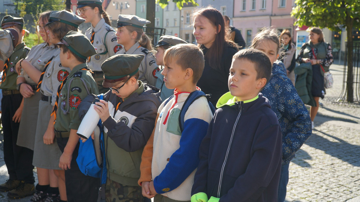 Uroczystość na bolesławieckim rynku
