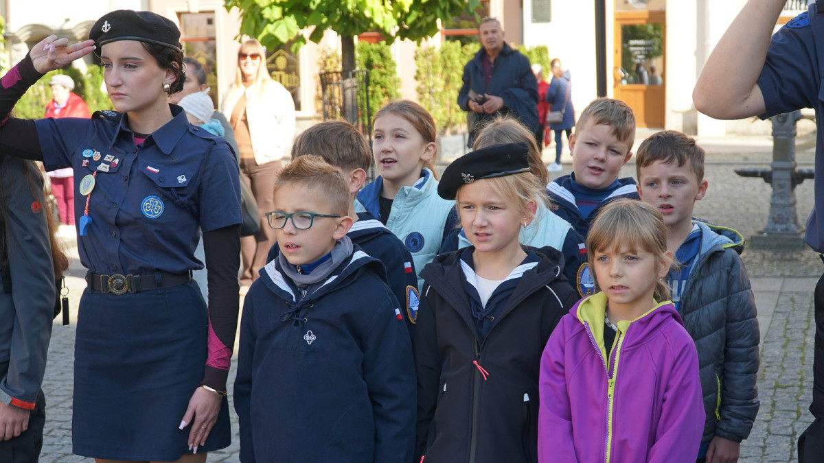 Uroczystość na bolesławieckim rynku
