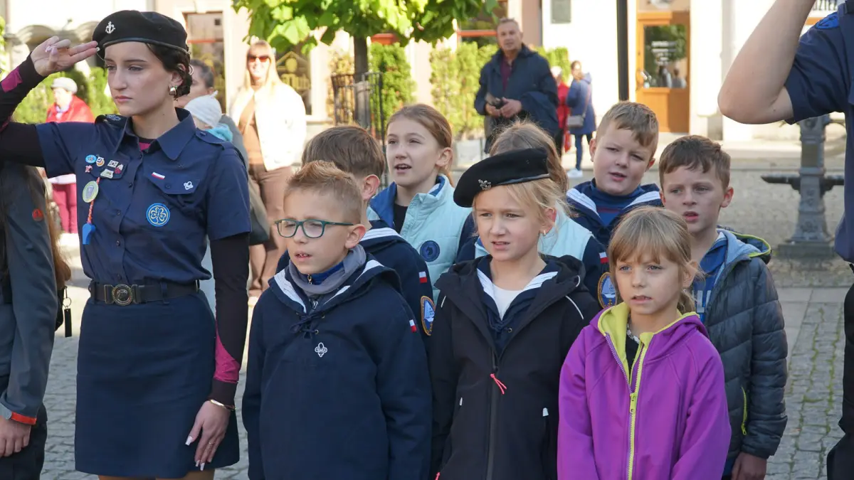 Uroczystość na bolesławieckim rynku