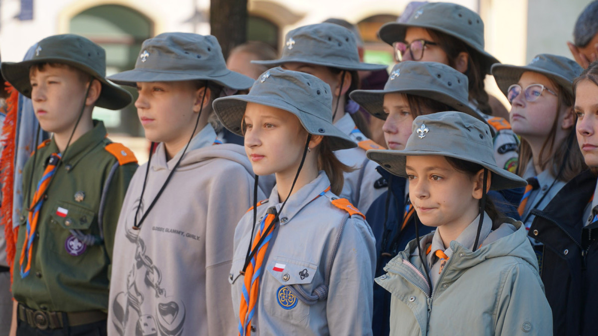 Uroczystość na bolesławieckim rynku