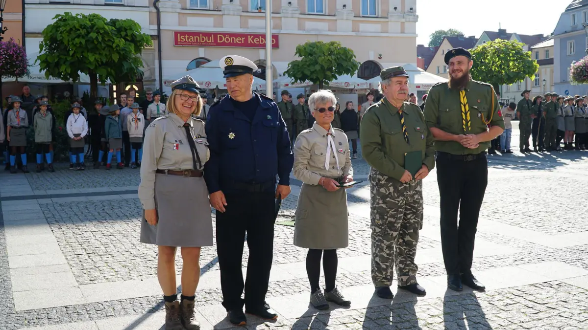 Ceremony in Bolesławiec Market Square