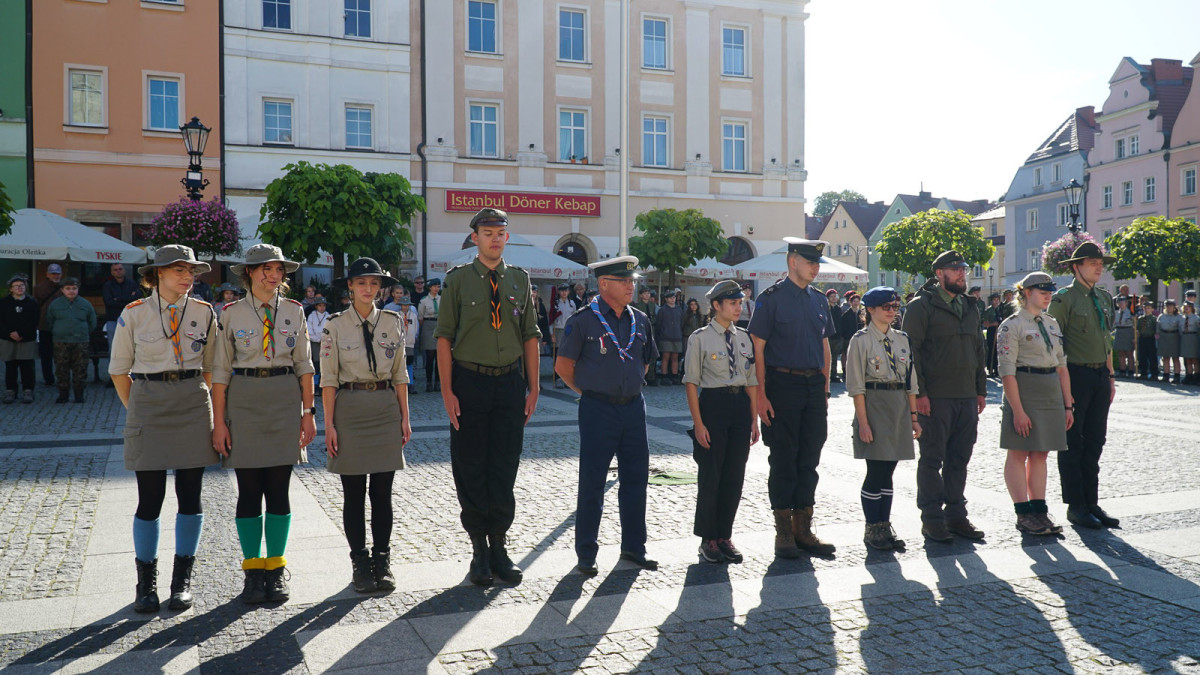 Uroczystość na bolesławieckim rynku
