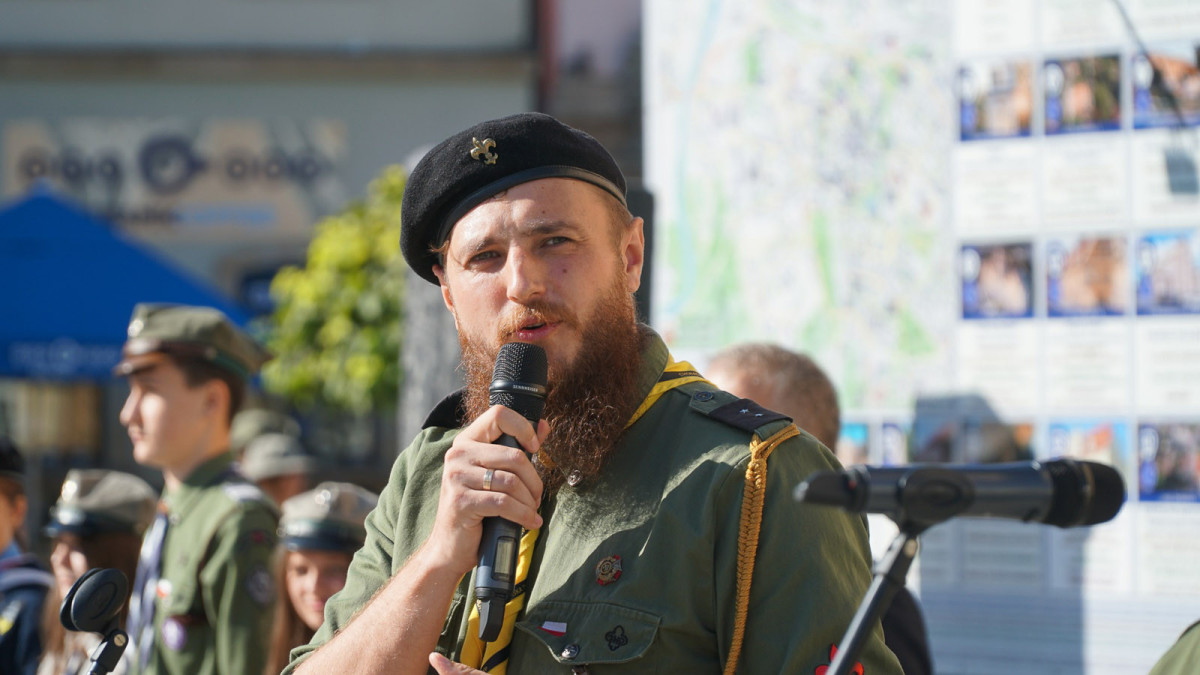 Uroczystość na bolesławieckim rynku