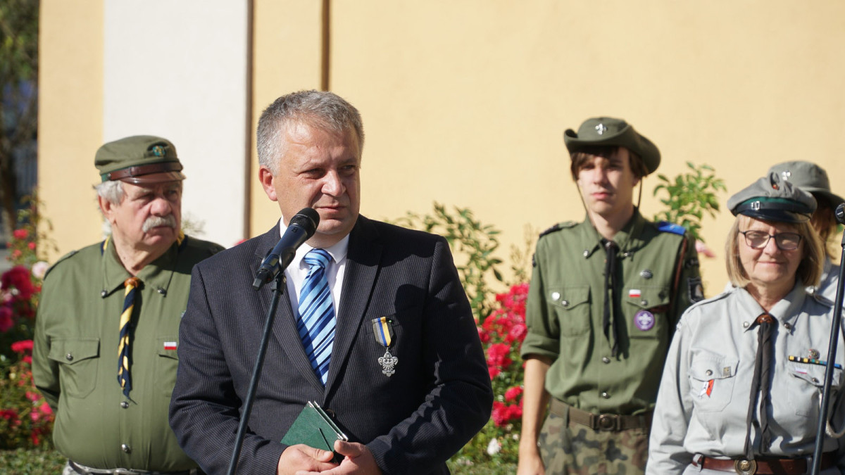 Uroczystość na bolesławieckim rynku