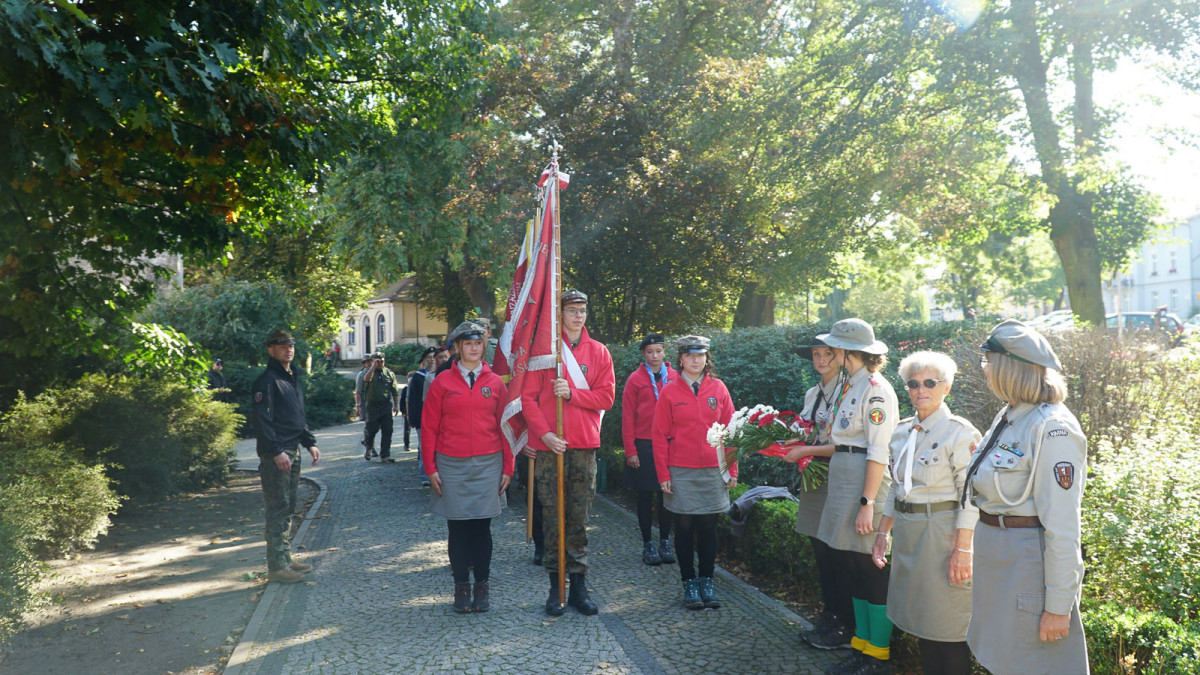 Uroczystość na bolesławieckim rynku