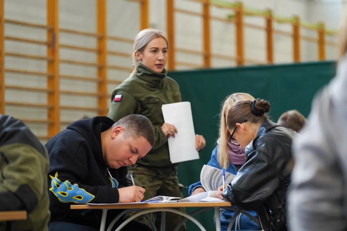 Nowi ochotnicy w świętoszowskiej brygadzie