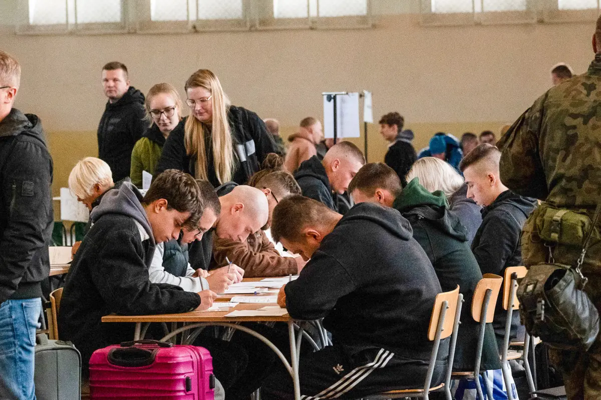 Nowi ochotnicy w bolesławieckim pułku