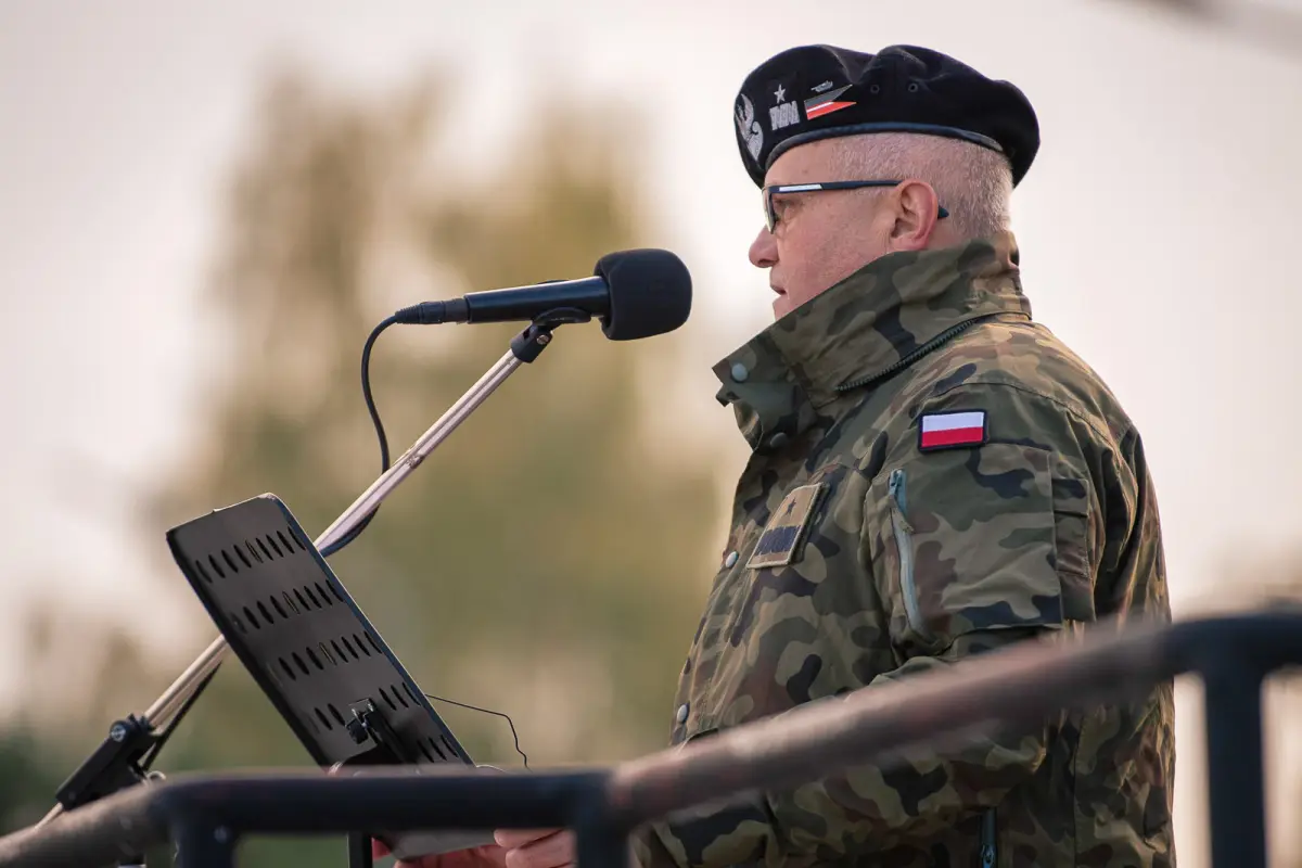 Uroczystość w 10 Brygadzie Kawalerii Pancernej w Świętoszowie