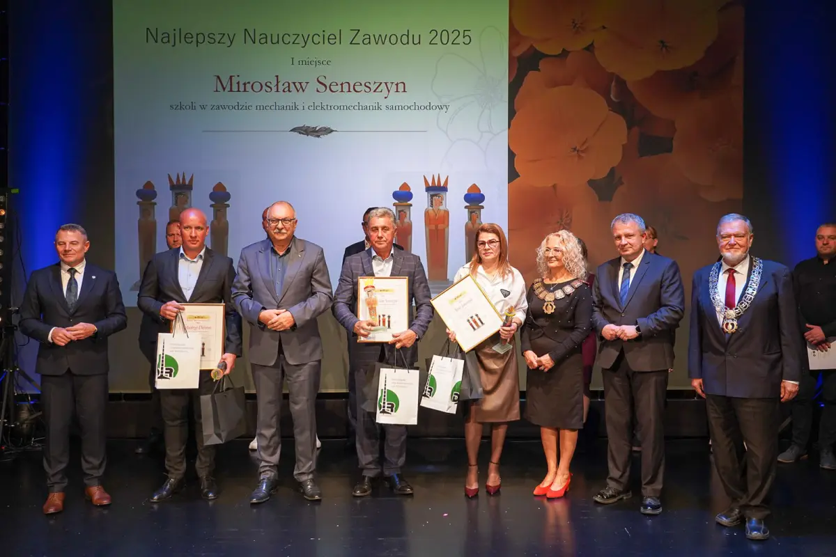 Uroczystość w Teatrze Starym w Bolesławcu