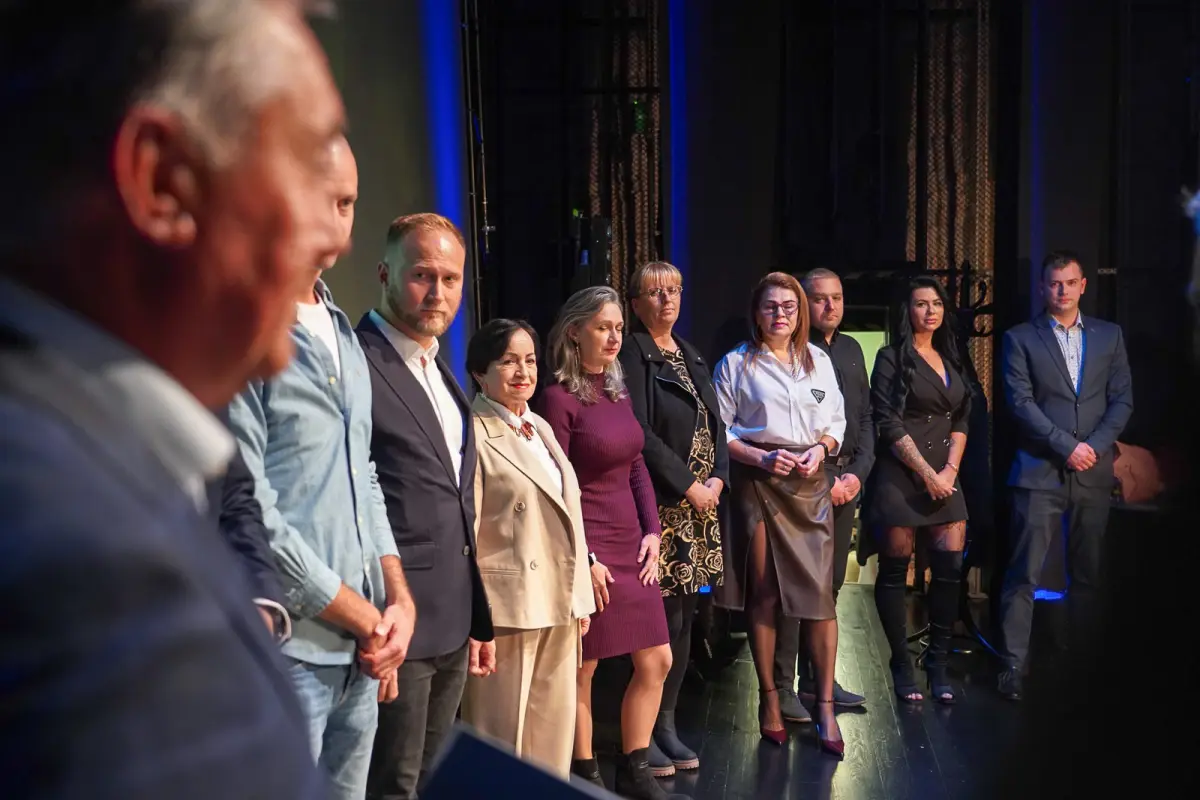 Uroczystość w Teatrze Starym w Bolesławcu