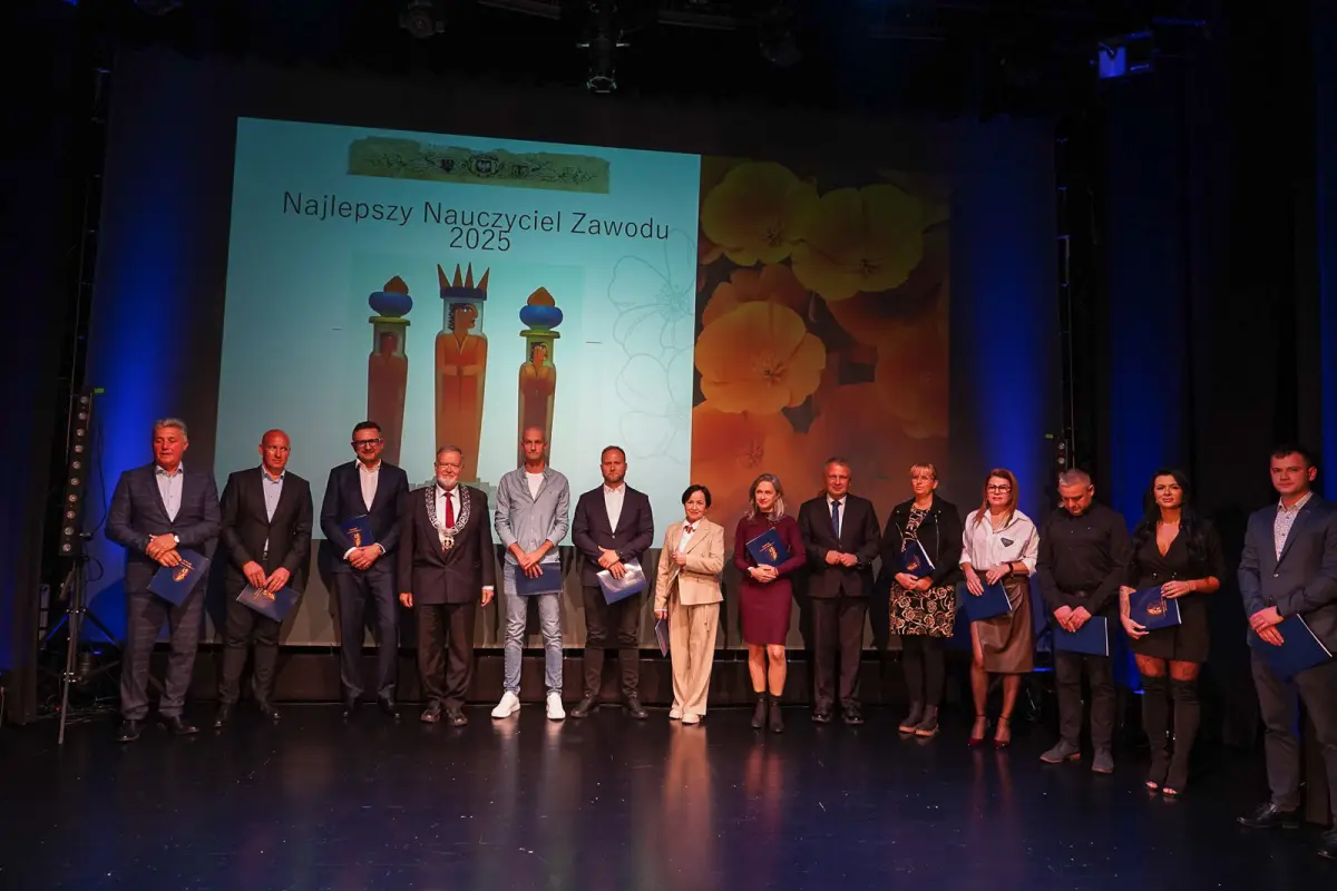 Uroczystość w Teatrze Starym w Bolesławcu