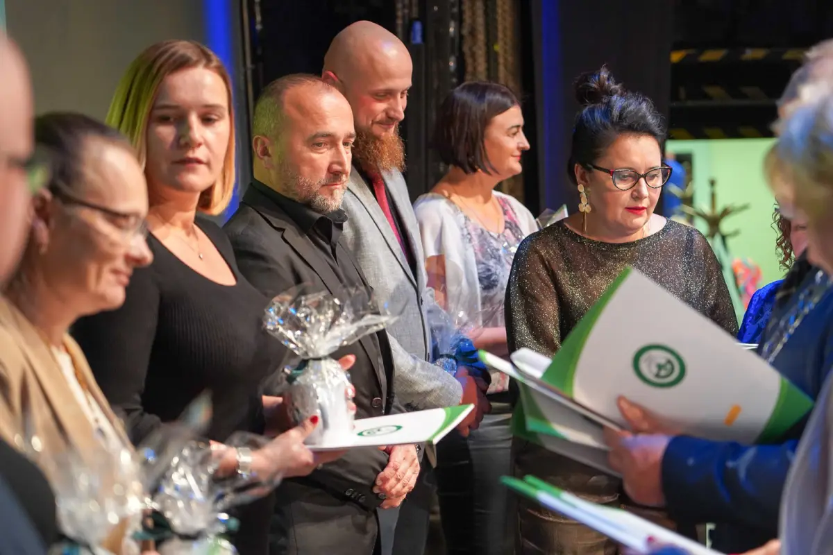 Uroczystość w Teatrze Starym w Bolesławcu